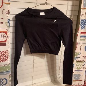 Long sleeve gym shark dry fit